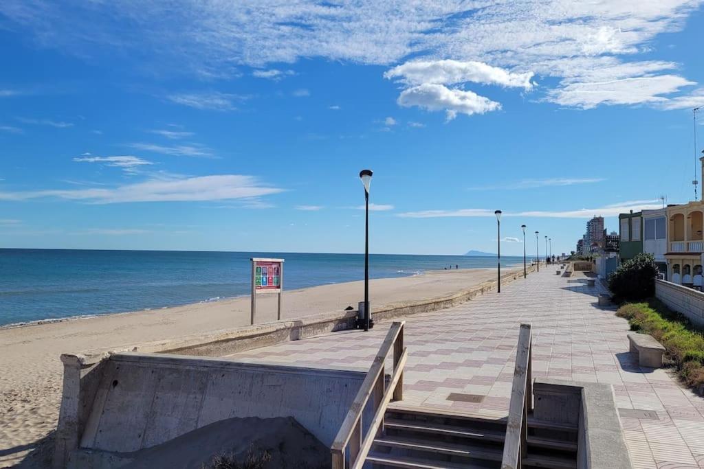 Beachfront House, Valencia, Wifi, Paddle Surf Board, Incredible Views スエカ エクステリア 写真